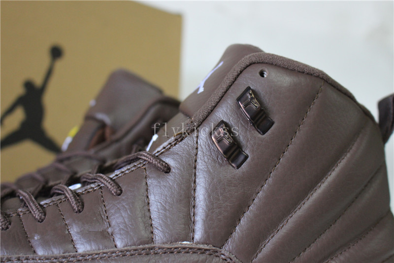 Authentic Air Jordan 12 Chocalate Brown